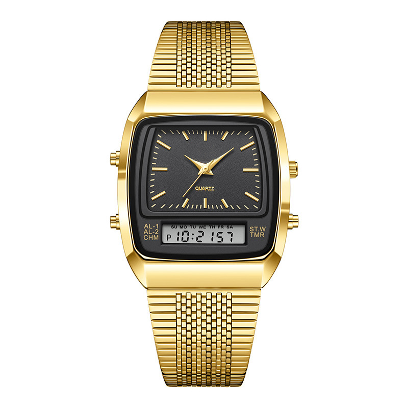 ⏰Zeitlich begrenzte 50% Rabattaktion💥💥LIEBIG Roman Retro Dual System Multifunktions-Digital-Sportuhr