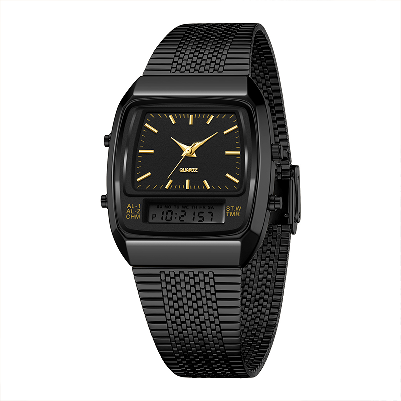 ⏰Zeitlich begrenzte 50% Rabattaktion💥💥LIEBIG Roman Retro Dual System Multifunktions-Digital-Sportuhr