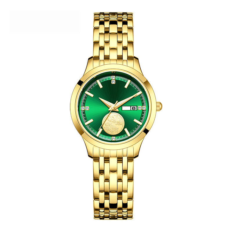 🎄🎁Weihnachts-Sonderangebot: 50 % Rabatt💥Luxuriöse Schweizer Automatikuhr aus Gold für Paare