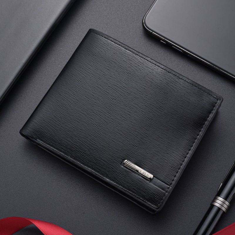 Schlanke Herrenbrieftasche mit Ausweisfach