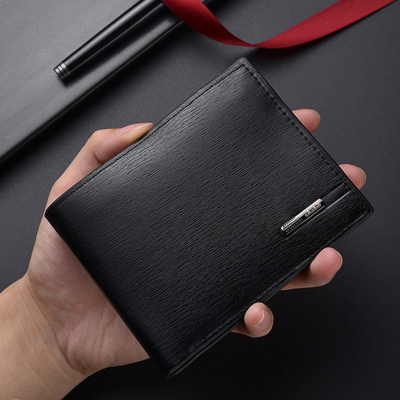 Schlanke Herrenbrieftasche mit Ausweisfach