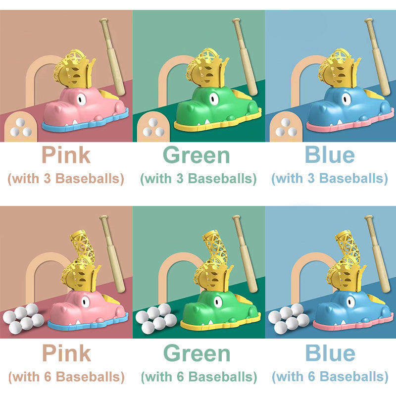 ⚾[Geschenk für Kinder] ⚾Baseball-Pitching-Maschine für Kinder zum Selbstspielen