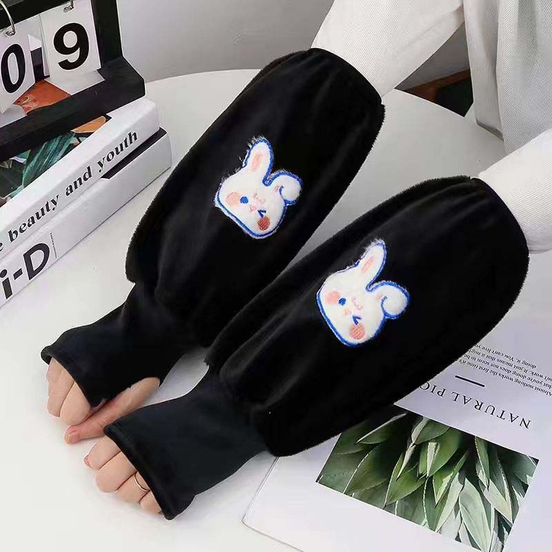 2-in-1-Armstulpen und fingerlose Handschuhe für Kinder