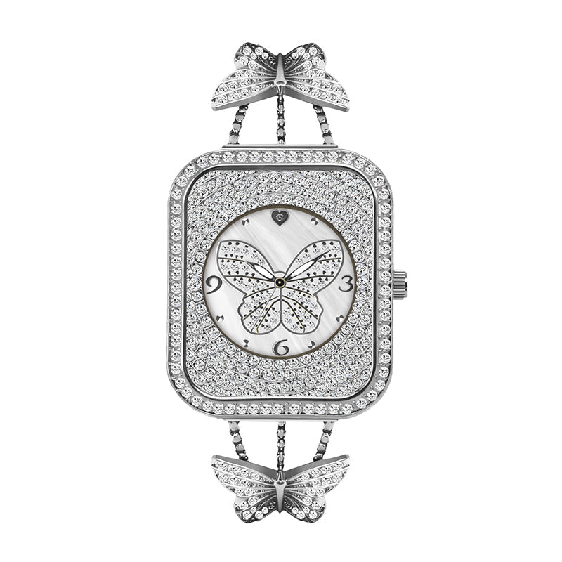 🦋 Heißer Verkauf 50 % Rabatt💎Elegante Schmetterlings-Schmuckuhr für Damen