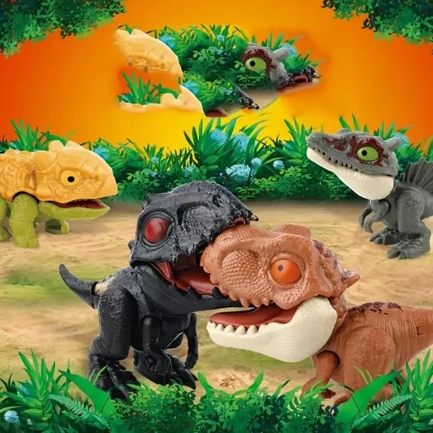 🔥Solange der Vorrat reicht 50% Rabatt!🎉Dinosaurier-Spielzeug, das in die Finger beißt