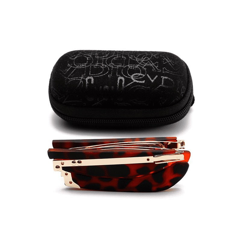 🔥Heißer Verkauf🔥Faltbare Blaulichtfilter-Lesebrille mit Etui👓