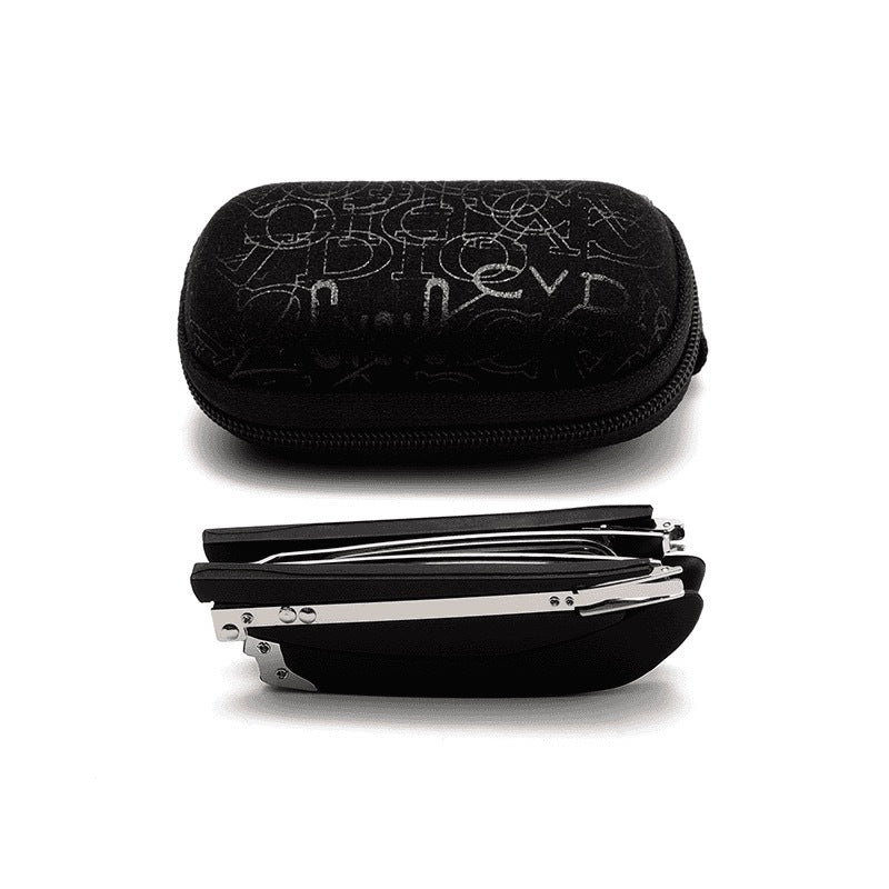 🔥Heißer Verkauf🔥Faltbare Blaulichtfilter-Lesebrille mit Etui👓