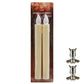 Lange LED-Kerze mit Fernbedienung und flackernder Flamme