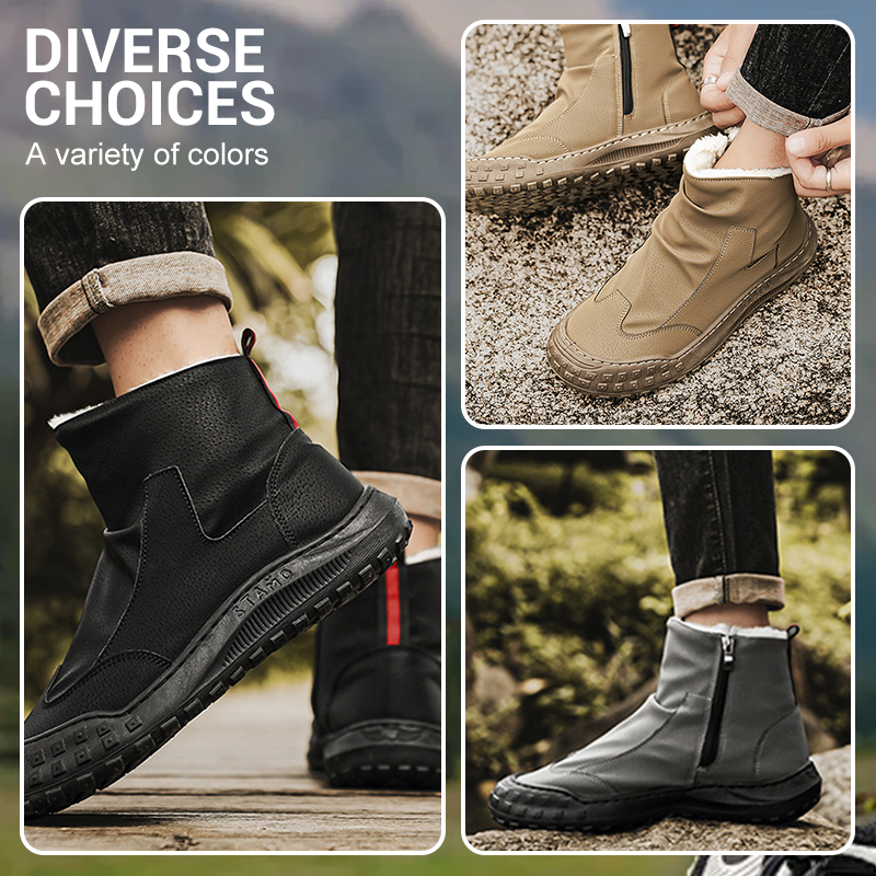 Modische, warme und vielseitige Stiefel für Herren