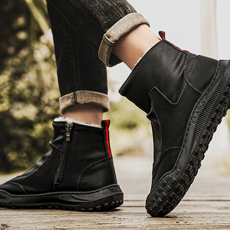 Modische, warme und vielseitige Stiefel für Herren