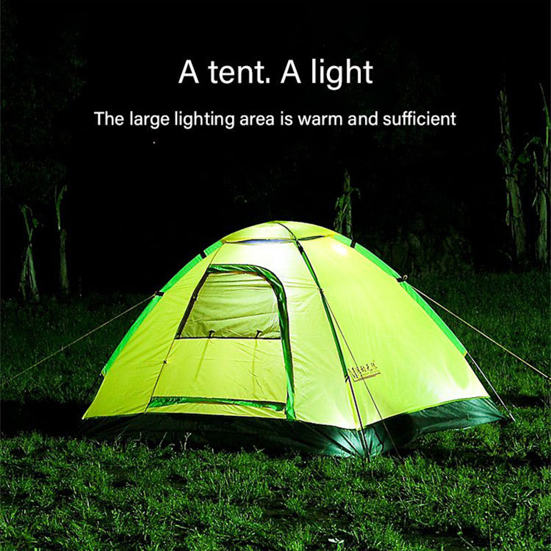 Multifunktionale Solar-LED-Flammenlampe – Notfalllampe für Camping und Outdoor-Aktivitäten