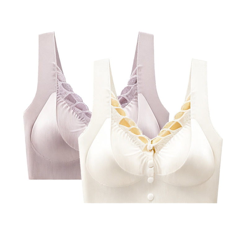 Nahtloser Push-Up Spitzen-BH