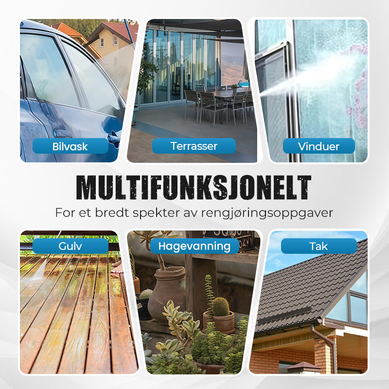 Multifunktionales Hochdruck-Spritzpistolen-Schlauchset