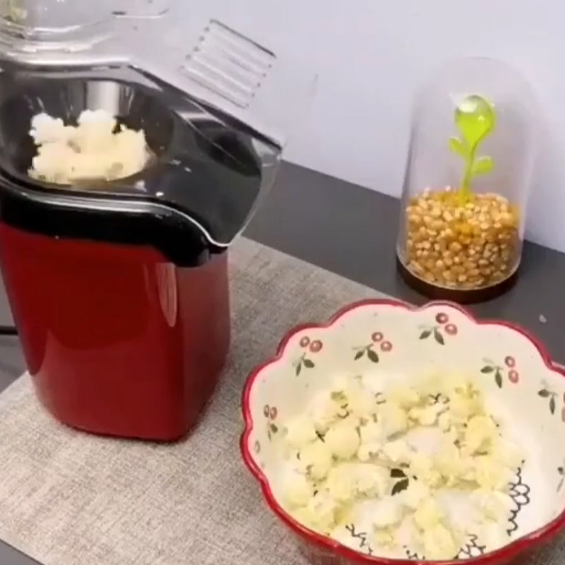 ✨ Mini-Popcorn-Maschine – Ölfrei, gleichmäßig & spaßig für Filmabende & Partys! 🍿