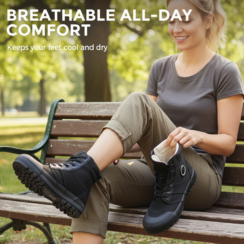 Robuste, stilvolle, wasser- und staubdichte Outdoor-Schuhe mit mittlerem Schaft