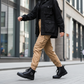 Robuste, stilvolle, wasser- und staubdichte Outdoor-Schuhe mit mittlerem Schaft