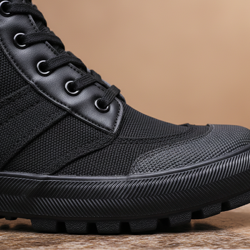 Robuste, stilvolle, wasser- und staubdichte Outdoor-Schuhe mit mittlerem Schaft