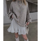 Schicker Damenpullover mit Rundhalsausschnitt