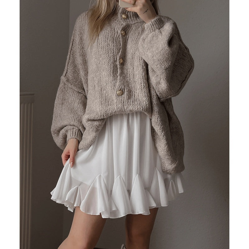 Schicker Damenpullover mit Rundhalsausschnitt