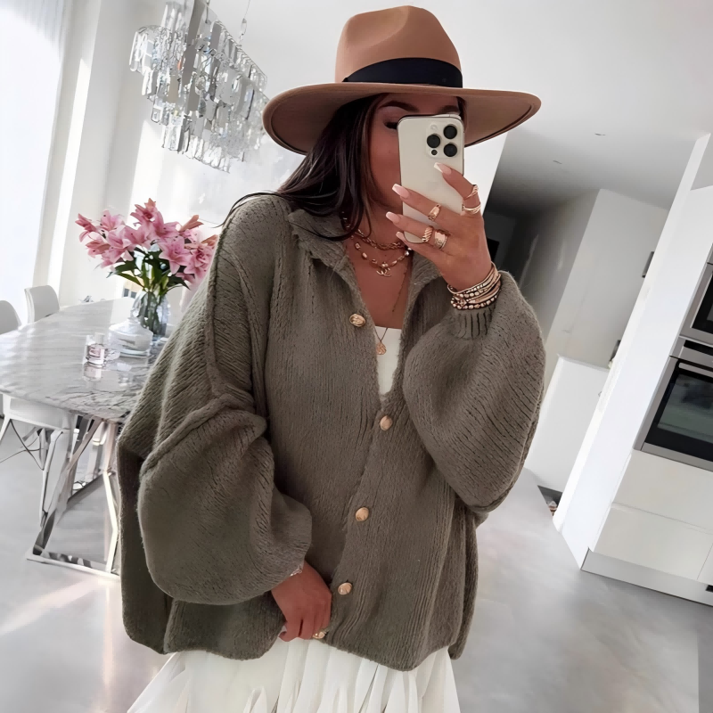 Schicker Damenpullover mit Rundhalsausschnitt