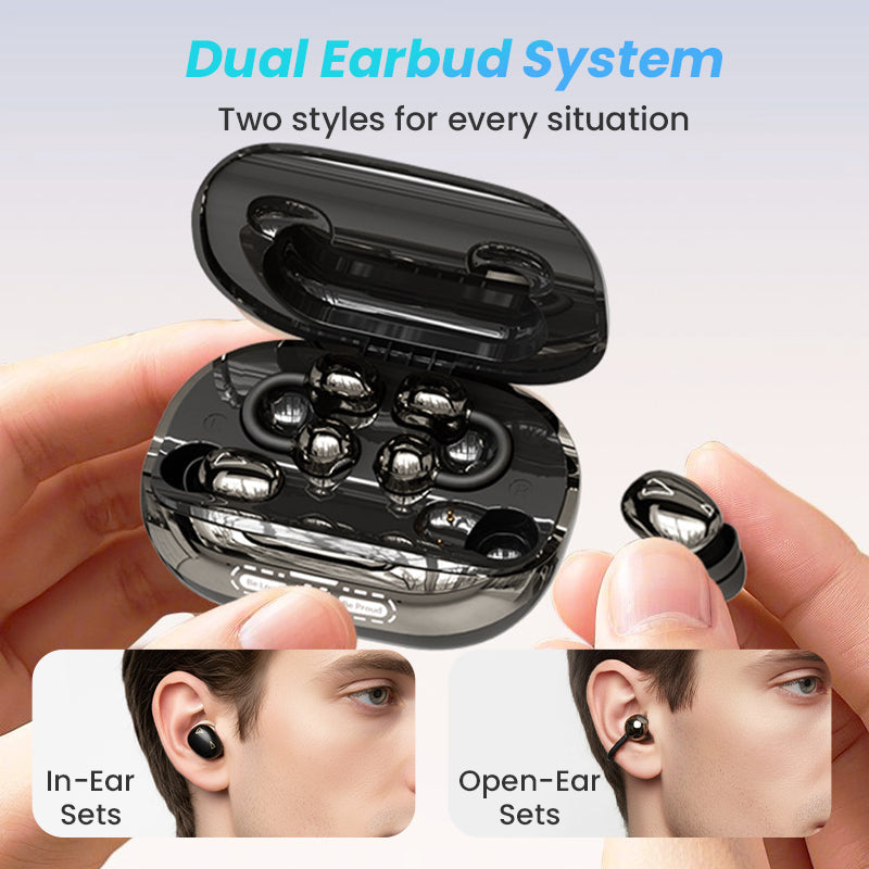 2-in-1-TWS-Ohrhörer mit Open-Ear- und In-Ear-Sets