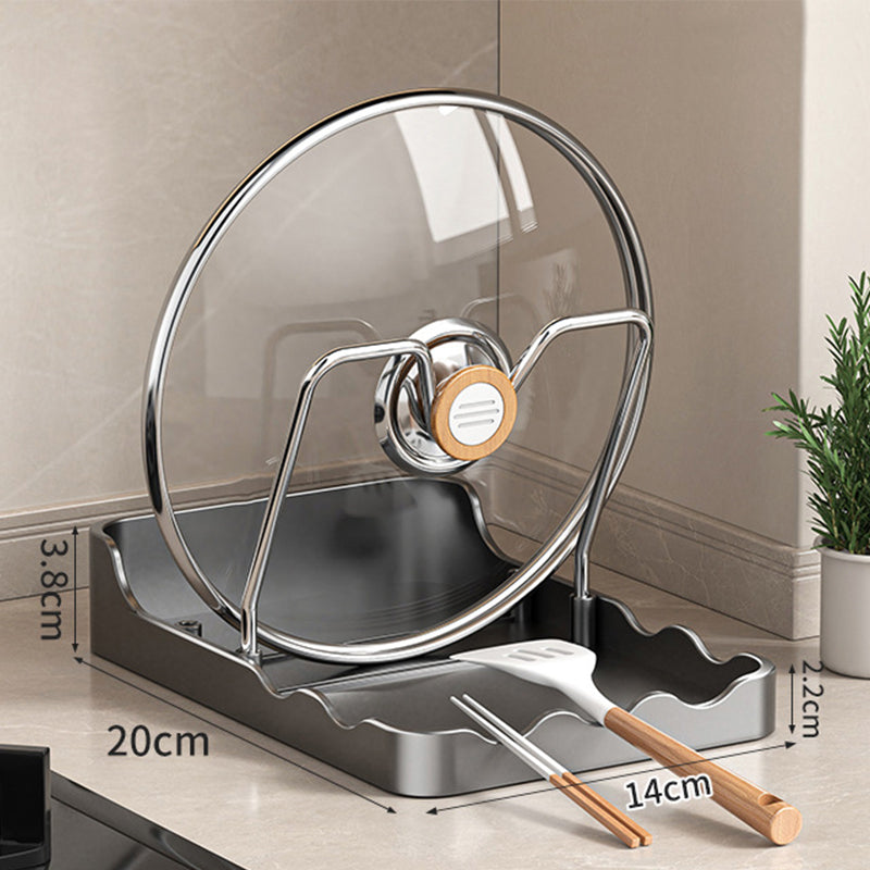 Multifunktionaler Topfdeckel- und Schneidebrett-Halter