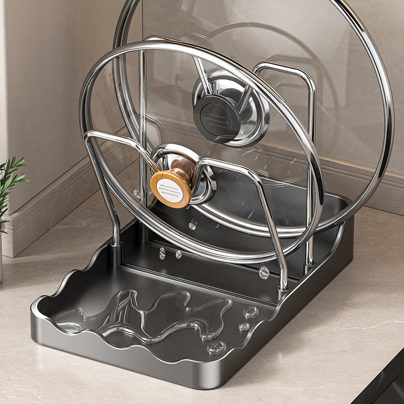 Multifunktionaler Topfdeckel- und Schneidebrett-Halter