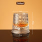 360° drehbarer Whisky-Glasbecher
