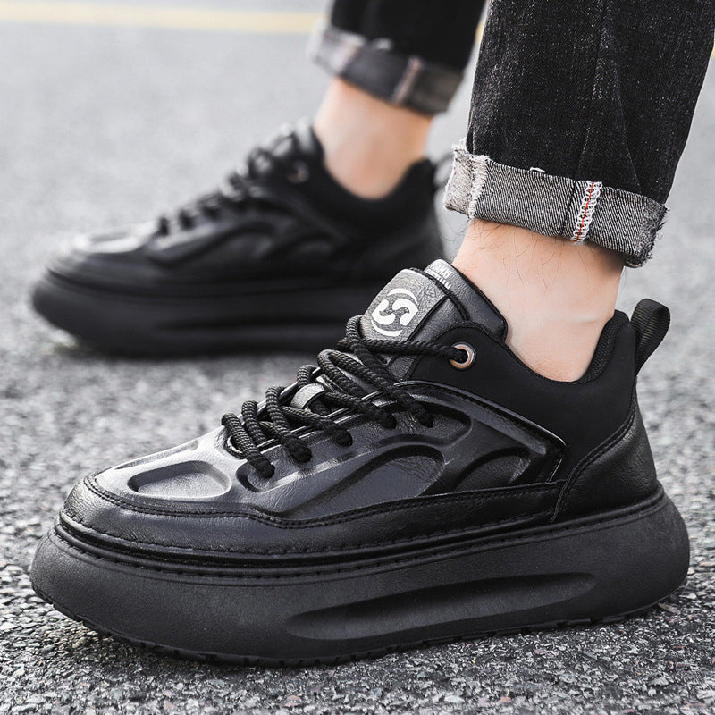 Herren-Sneaker mit dicker Sohle und Plateau