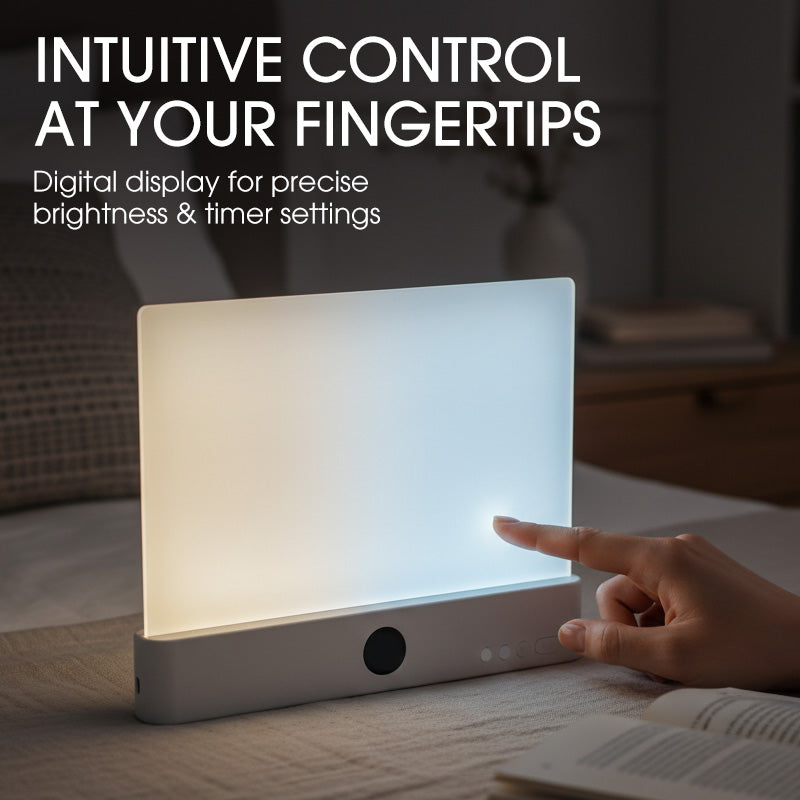 Tragbare LED-Leselampe, über USB aufladbar, dimmbar, augenschonend