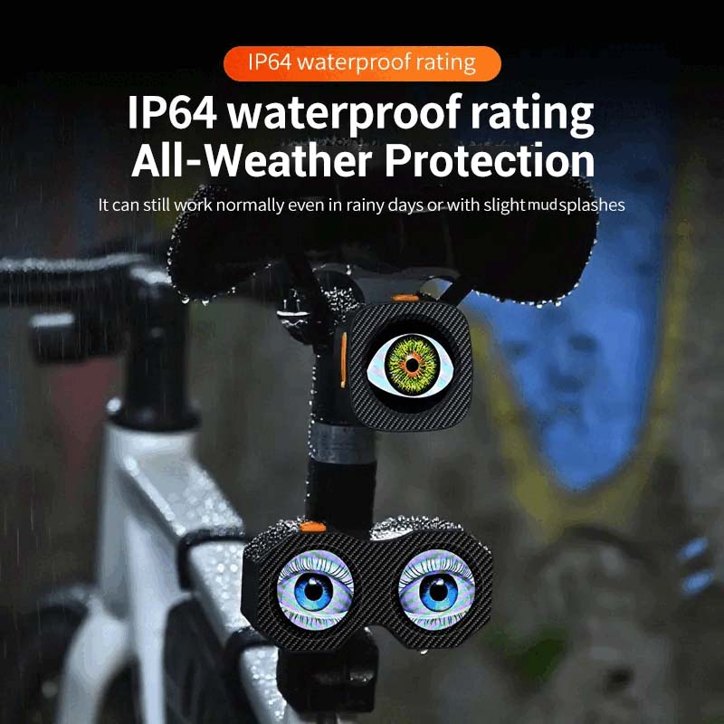 Dynamisches Devil's Eye Fahrradrücklicht