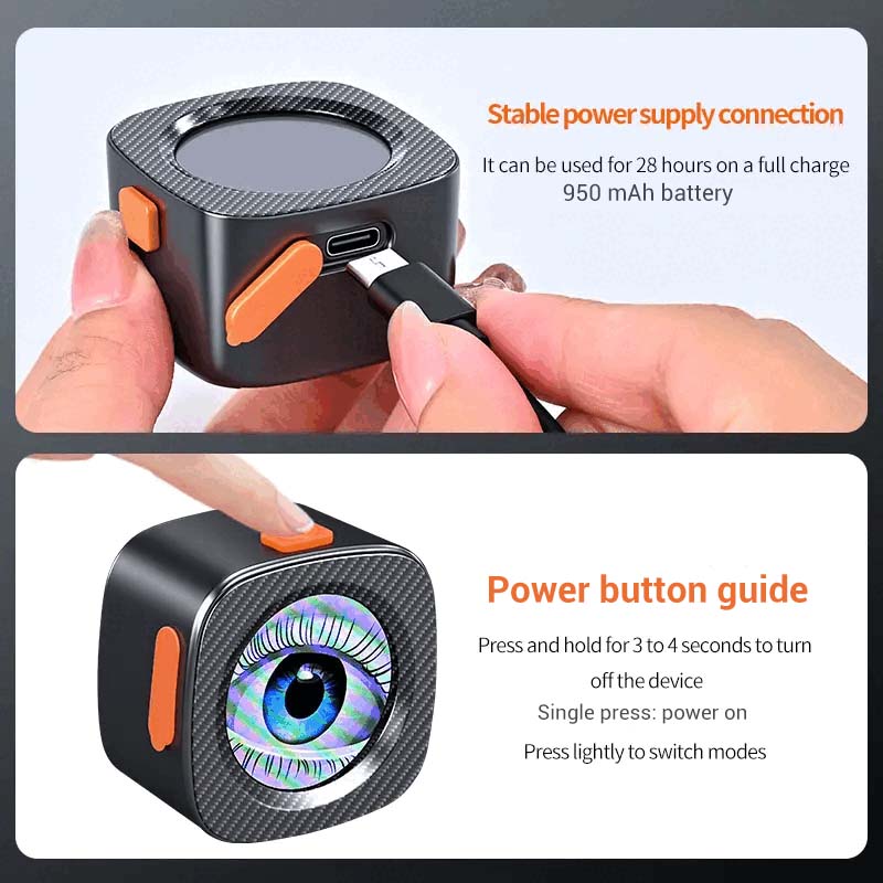 Dynamisches Devil's Eye Fahrradrücklicht