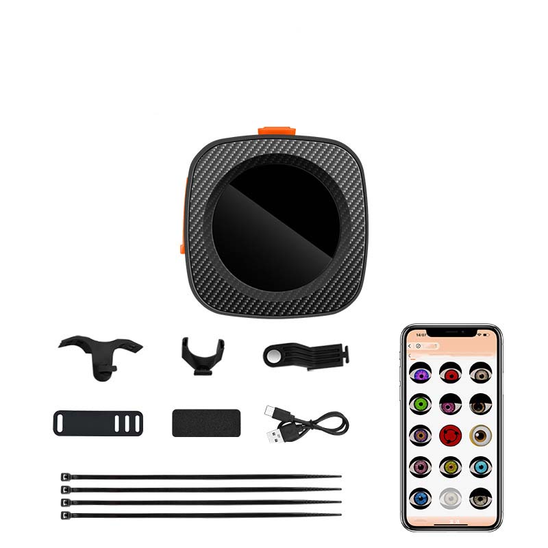 Dynamisches Devil's Eye Fahrradrücklicht