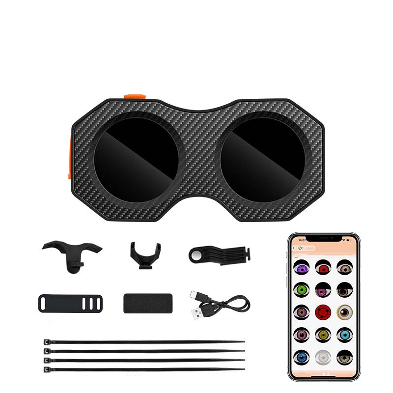 Dynamisches Devil's Eye Fahrradrücklicht