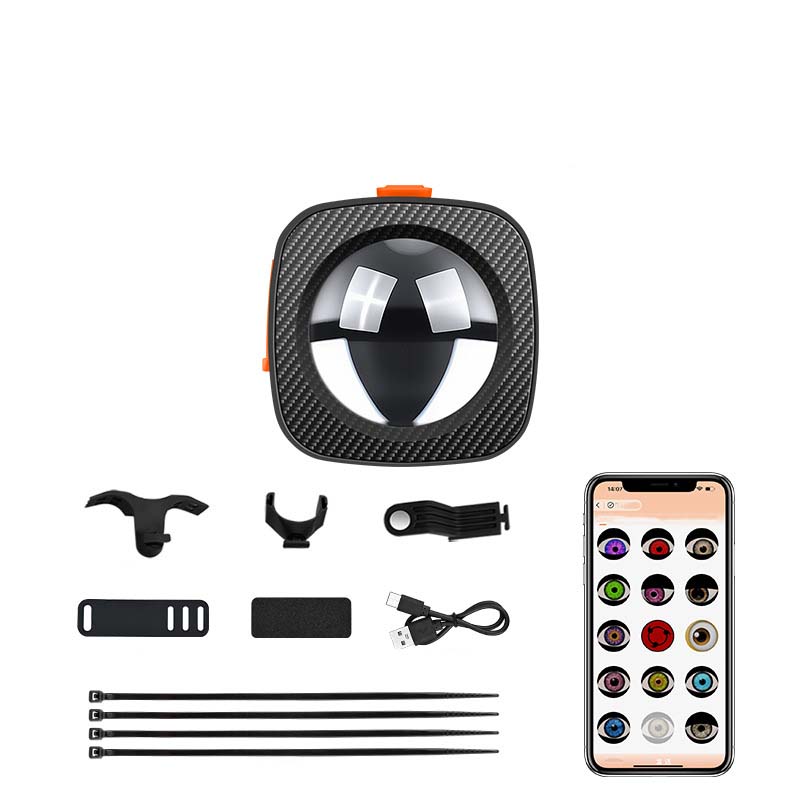 Dynamisches Devil's Eye Fahrradrücklicht