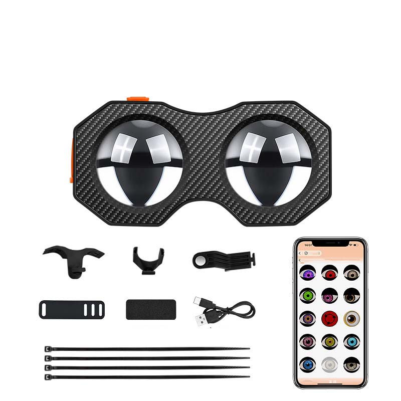 Dynamisches Devil's Eye Fahrradrücklicht