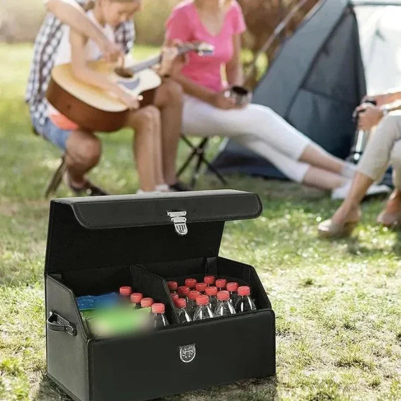 PVC-Leder-Aufbewahrungsbox für den Kofferraum