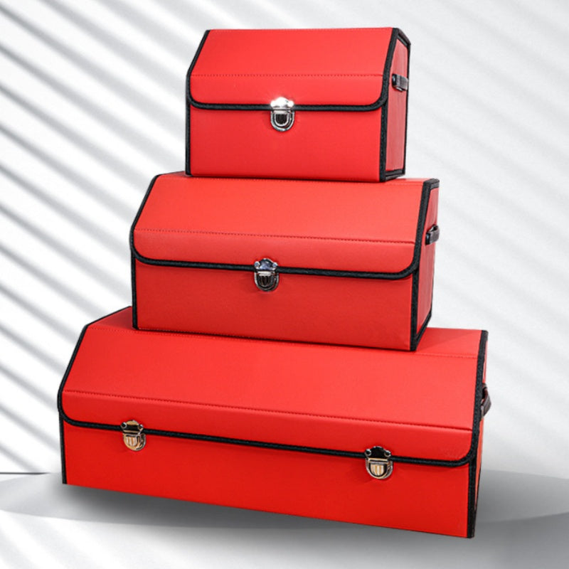 PVC-Leder-Aufbewahrungsbox für den Kofferraum