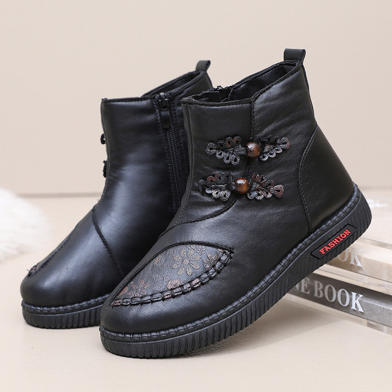 Wasserdichte Stiefeletten für Damen mit Plüschfutter