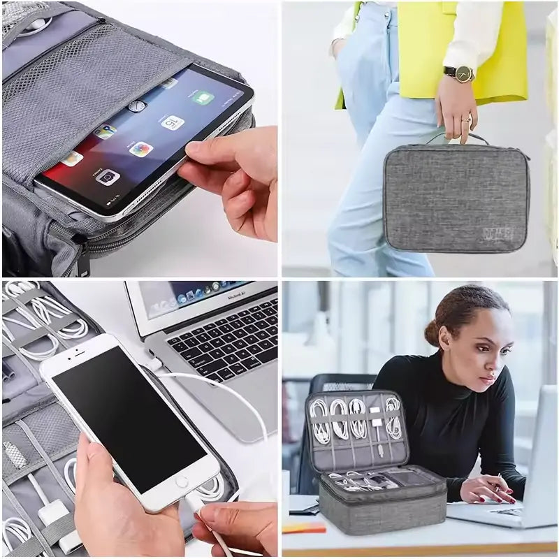 Tragbare wasserdichte Kabel-Organizer-Tasche