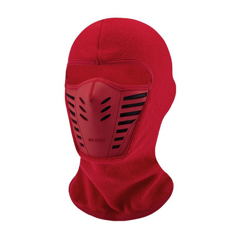 Winddichte, schützende und staubdichte Kapuze für Motorrad- und Fahrradfahren, Offroad-Fahren, atmungsaktive, thermische Winter-Gesichtsmaske, kompatibel mit Fahrrad-, Motorrad- und Skhelm