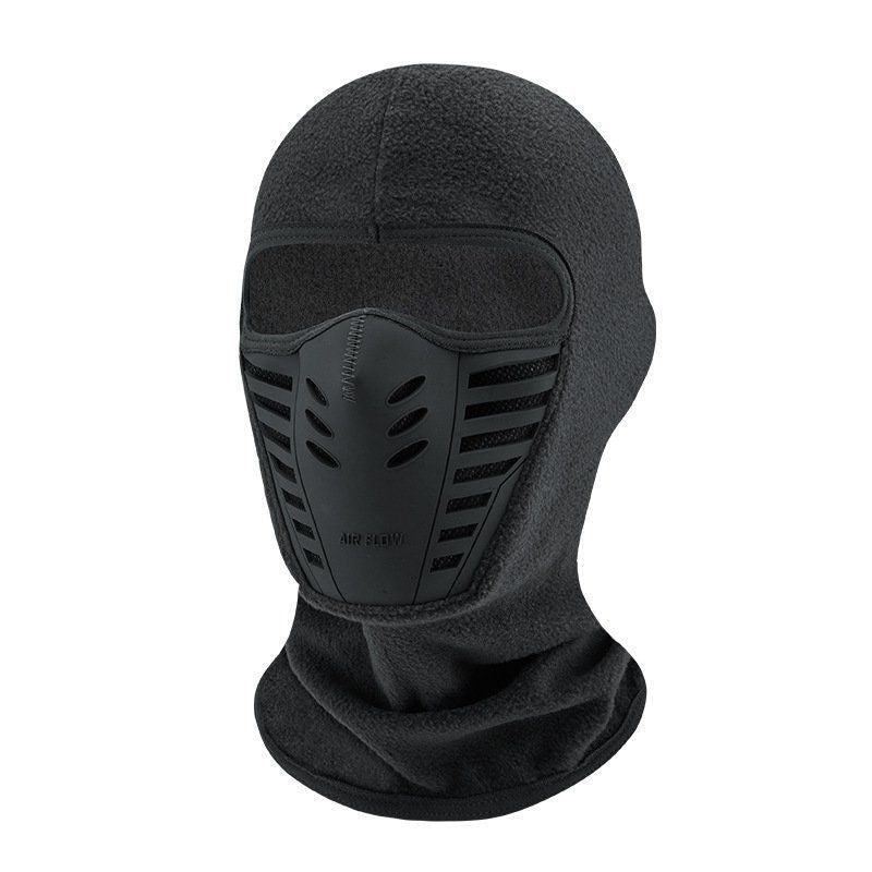 Winddichte, schützende und staubdichte Kapuze für Motorrad- und Fahrradfahren, Offroad-Fahren, atmungsaktive, thermische Winter-Gesichtsmaske, kompatibel mit Fahrrad-, Motorrad- und Skhelm