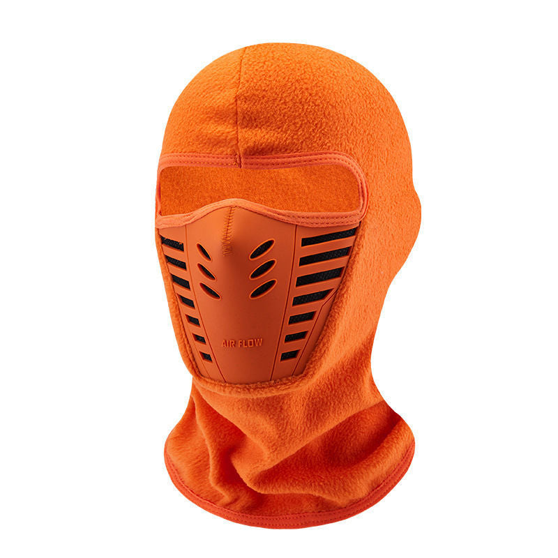 Winddichte, schützende und staubdichte Kapuze für Motorrad- und Fahrradfahren, Offroad-Fahren, atmungsaktive, thermische Winter-Gesichtsmaske, kompatibel mit Fahrrad-, Motorrad- und Skhelm
