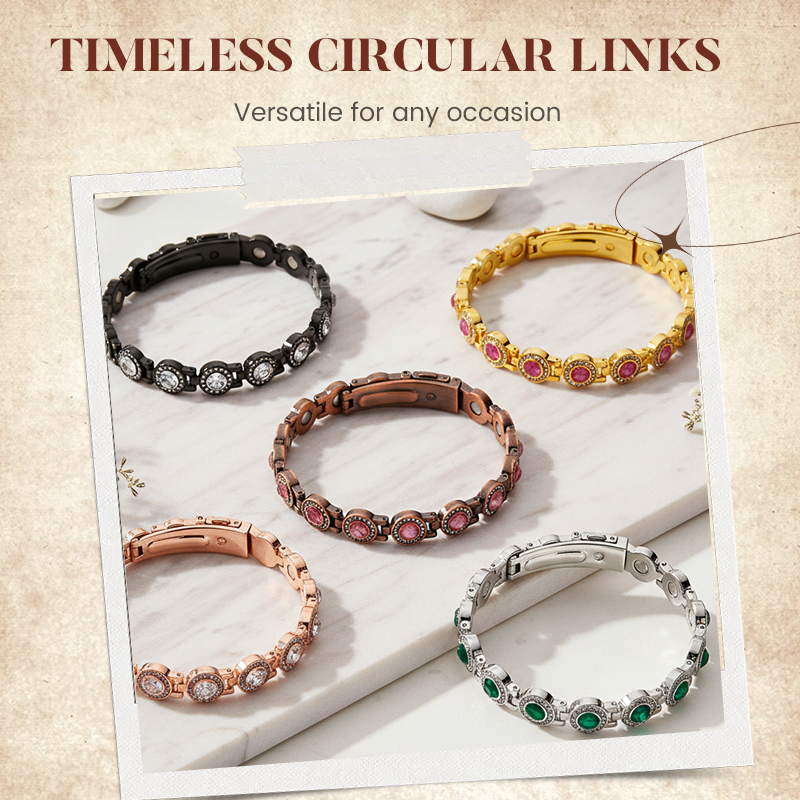 Elegantes & funkelndes Strass-Tennisarmband