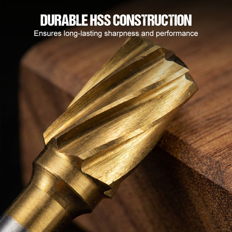 10-teiliges HSS-Bohrerset zum Schnitzen und Gravieren von Holz