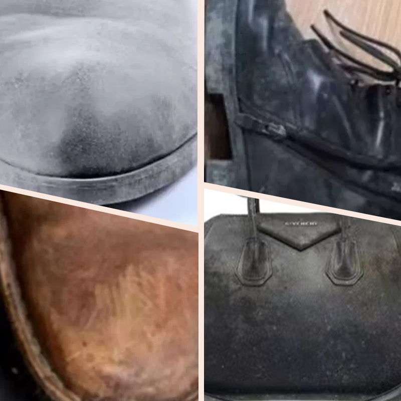 Universelle neutrale Schuhcreme mit Schwamm
