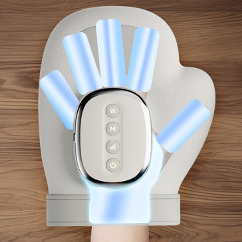 Handmassagegerät mit Wärme und Kompression, 3 Massagen, 4 Temperaturen, 5 Kompressionsmodelle, Handmassage für Arthritis und Karpaltunnel