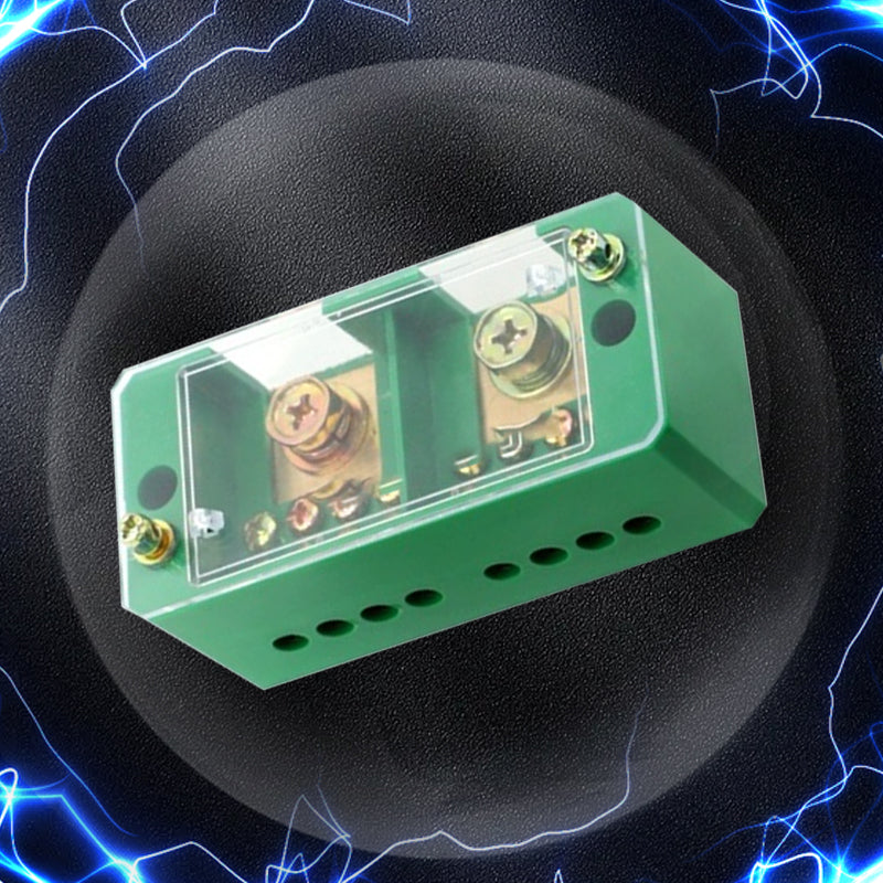 Elektrischer Klemmenblock - 60a, 8 Schraubenpositionen