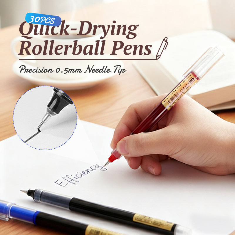 30 Stück schnell trocknende Rollerball-Stifte