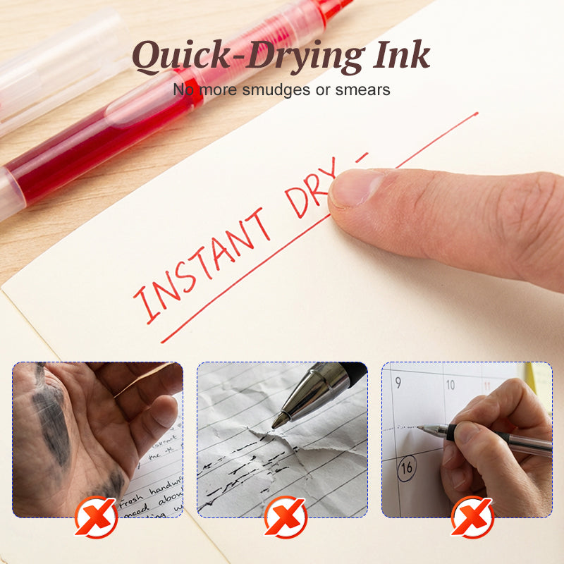 30 Stück schnell trocknende Rollerball-Stifte